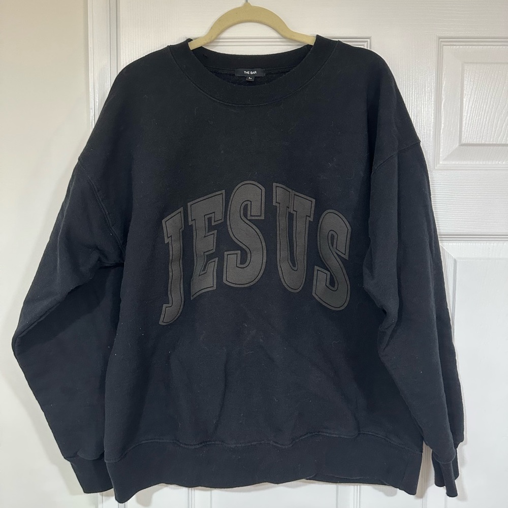 The Bar varsity sweatshirt